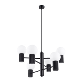 Chandelier HALO 6 black