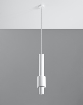 Pendant lamp SHIZAR white