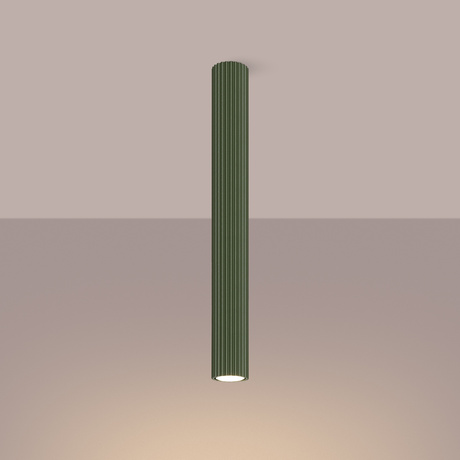 Ceiling lamp KARBON 60 olive green