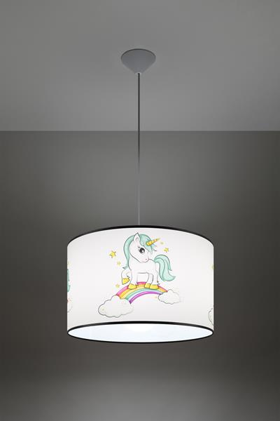 Ceiling lamp UNICORN 40 + 1x LED Bulb E27 4000K Cool White 7.5W 650lm