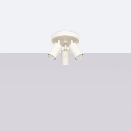 Ceiling lamp RING 3P beige