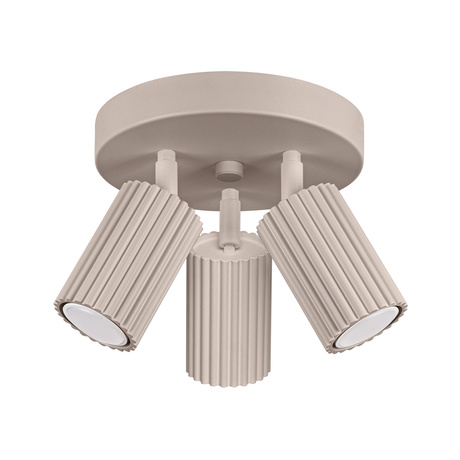Ceiling lamp KARBON 2 taupe