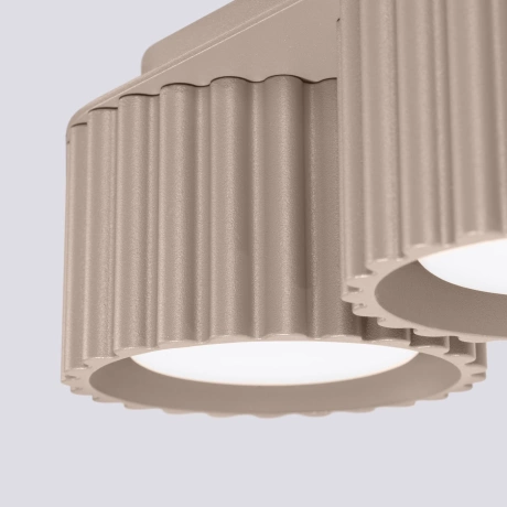 Ceiling lamp AURA 2 taupe Gx53