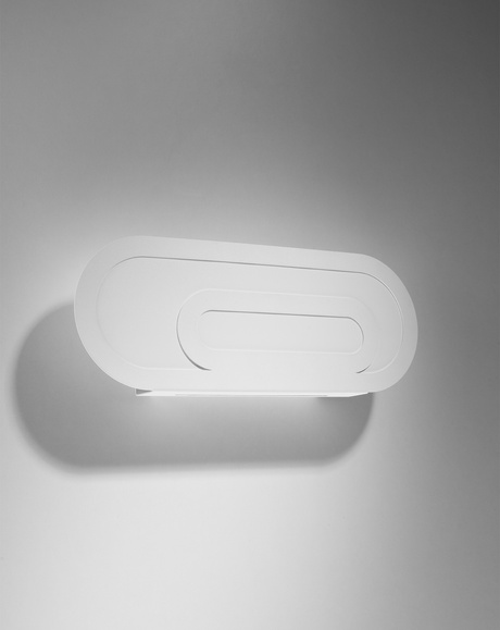 Wall lamp SACCON white + 2x LED Bulb G9 4000K Cool White 4.5W 530lm