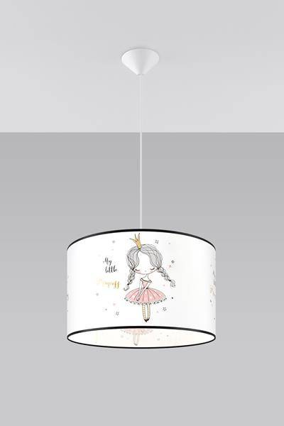 Hanging lamp PRINCESS 40 + 1x LED Bulb E27 3000K Warm 7.5W 620lm