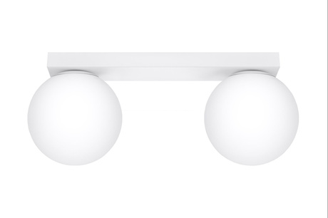 Ceiling light YOLI 2 white + 2x LED Bulb G9 4000K Cool White 4.5W 460lm.