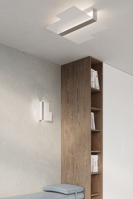 Wall lamp MASSIMO chrome + 2x LED Bulb G9 4000K Cool White 4.5W 530lm