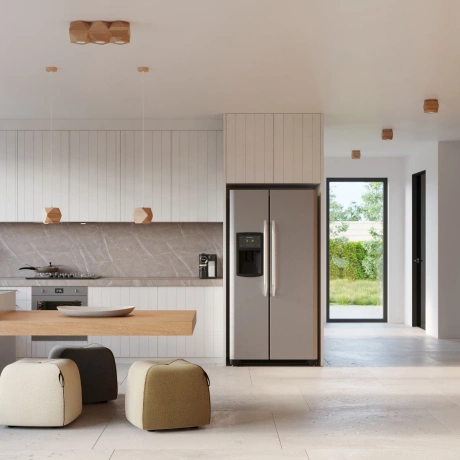 Ceiling lamp WOODY 3 natural wood