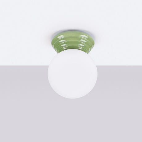 Ceiling lamp ZORI green IP44