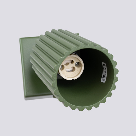 Wall lamp KARBON olive green