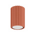 Ceiling lamp KARBON 10 red ochre