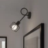 Wall lamp BELUCI 1S black