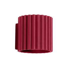 Wall lamp AURA burgundy G9