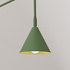 Wall lamp NOX olive green