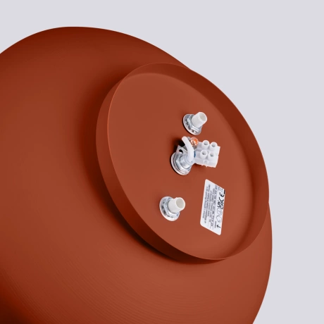 Ceiling lamp OMIQ red ochre