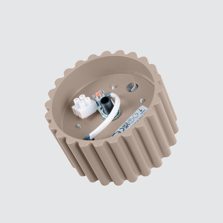 Ceiling lamp AURA 1 taupe Gx53