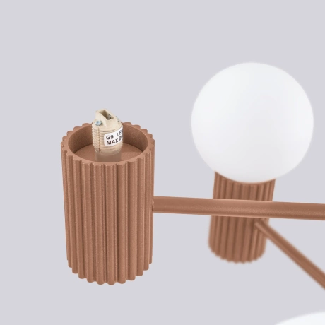 Chandelier HALO 6 mocha