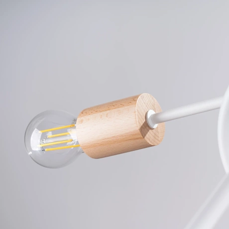 Chandelier EMBER 5 white