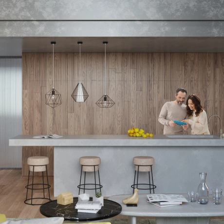 Pendant lamp UMBERTO black