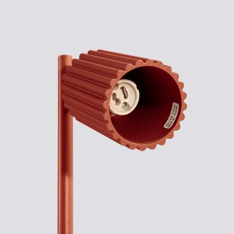Table lamp KARBON red ochre