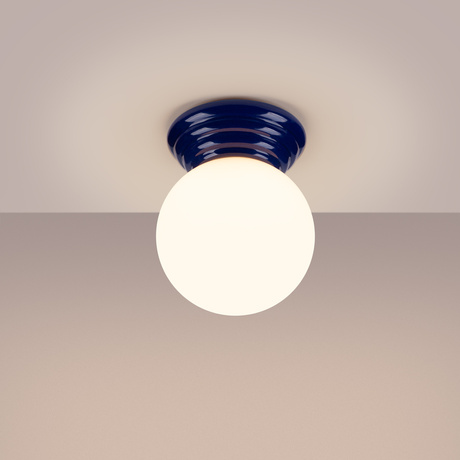 Ceiling lamp ZORI ultramarine IP44