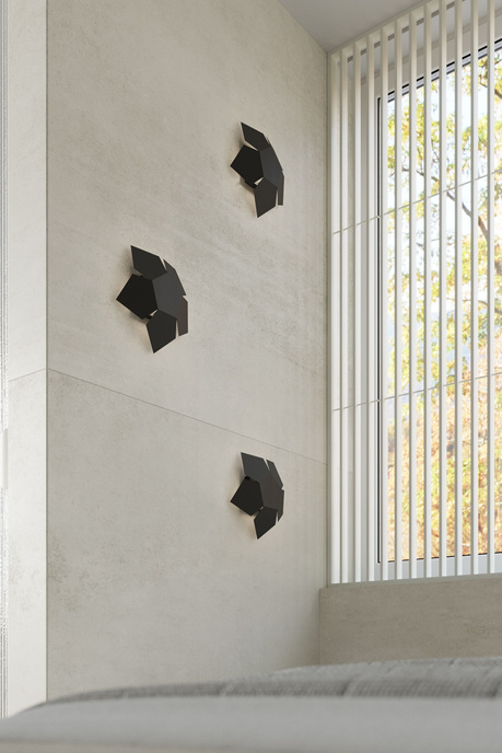 Wall lamp PENTA black + 2x LED Bulb G9 3000K Warm 4.5W 510lm