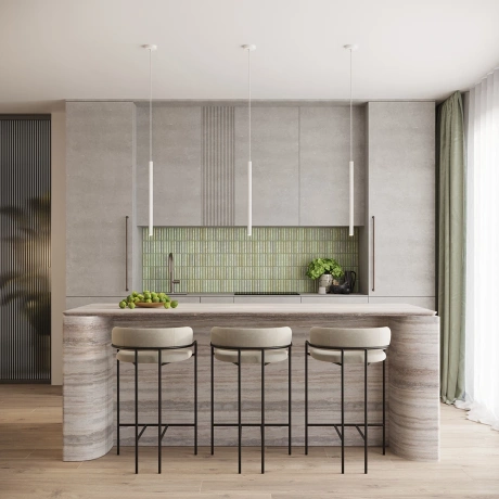 Pendant lamp ARCHE 1 white