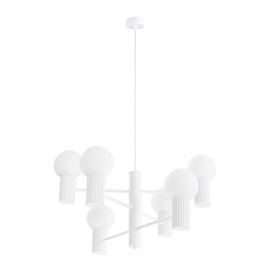 Chandelier HALO 6 white