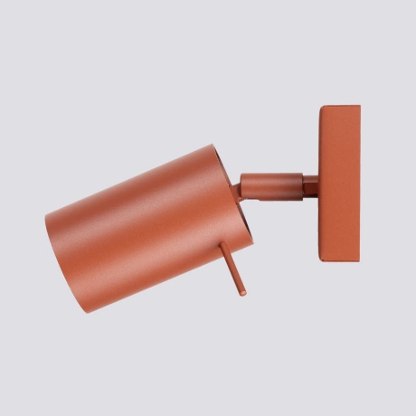 Wall lamp RING red ochra