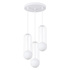 Hanging lamp BRINA 3P white + 3x LED Bulb G9 4000K Cool White 4.5W 460lm