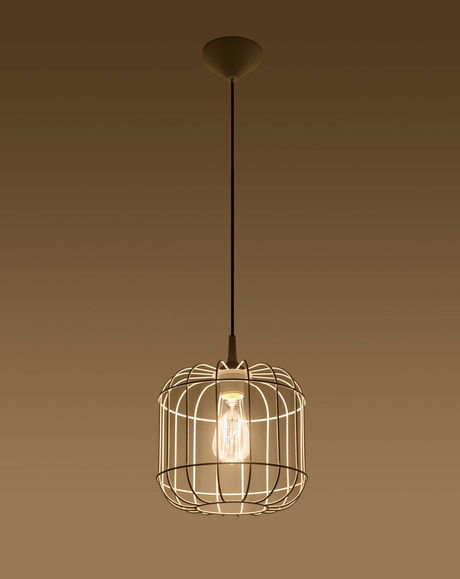 Ceiling lamp CELTA white + 1x LED Bulb E27 3000K Warm 7.5W 620lm