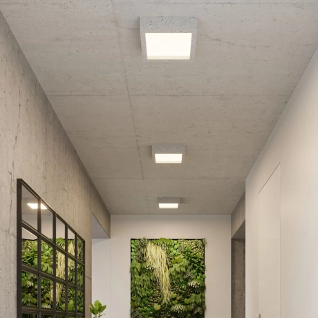 Ceiling lamp RIZA concrete