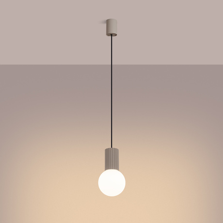 Pendant lamp HALO 1 taupe