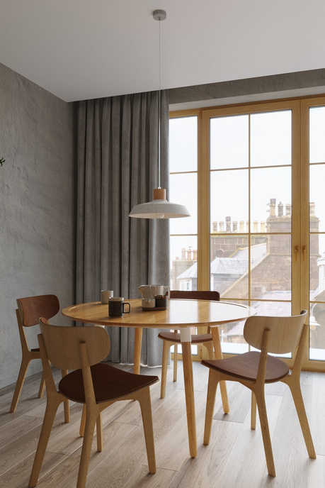 Pendant lamp AFRA + 1x LED Bulb E27 4000K Cool White 7.5W 650lm