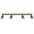 Ceiling lamp KARBON 4L olive green