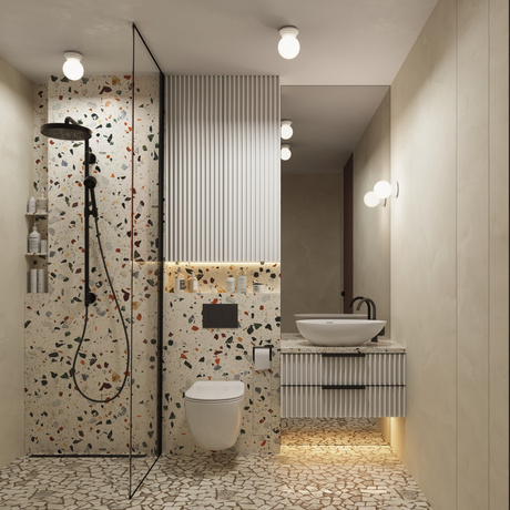 Wall lamp ZORI white IP44