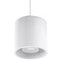 Pendant lamp ORBIS 1 white + 1x LED Bulb GU-10 3000K Warm White 7W 620lm
