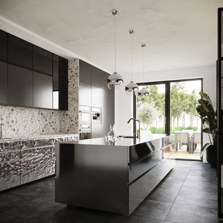 Pendant lamp COSMO 25 chrome + 1x LED Bulb E27 3000K Warm 7.5W 620lm