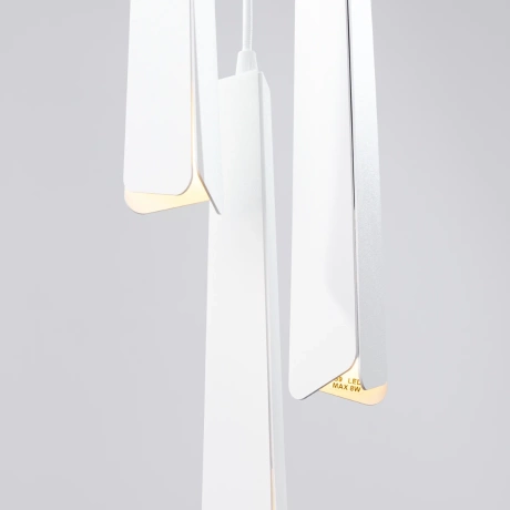 Pendant lamp PRYSM 3P white