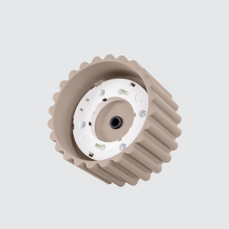 Ceiling lamp AURA 1 taupe Gx53