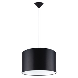 Pendant lamp NOVA 40 black + 1x LED Bulb E27 3000K Warm 7.5W 620lm