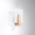 Wall lamp LAPPO natural wood