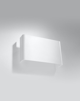 Wall lamp COPERTURA white + 2x LED G9 4000K Cool White Bulb 4.5W 530lm