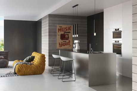 Hanging lamp VIZIER 2 black + 2x LED Bulb G9 4000K Cool White 4.5W 530lm