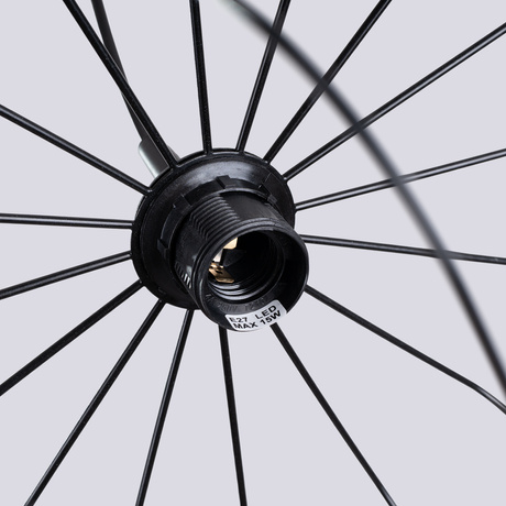 Pendant lamp SKAAR black