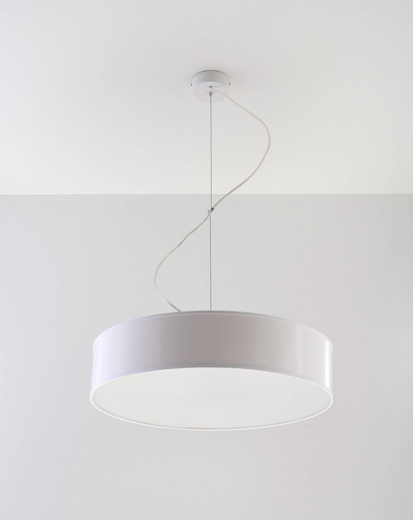 Ceiling pendant lamp ARENA 45 WHITE + 3x LED Bulb E27 3000K Warm White 7.5W 620lm