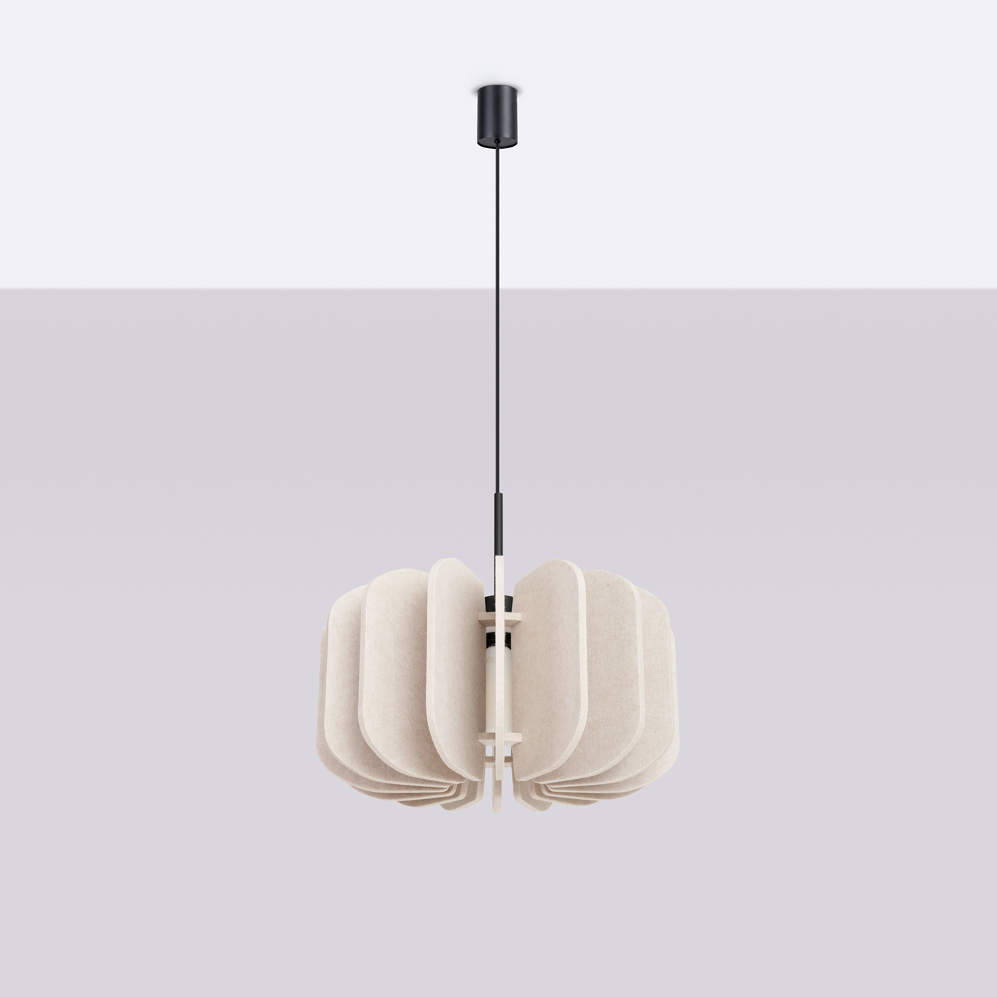 Pendant lamp MULA 45 beige