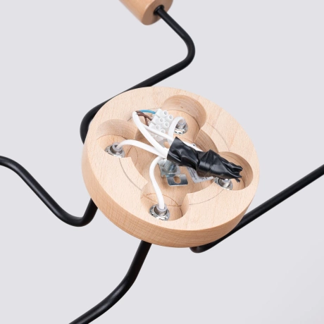 Chandelier TIMBO 4 black