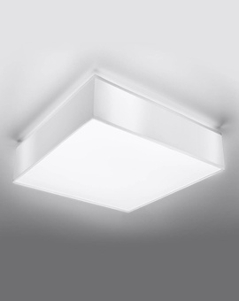 Ceiling lamp HORUS 35 WHITE + 2x LED Bulb E27 3000K Warm 7.5W 620lm.