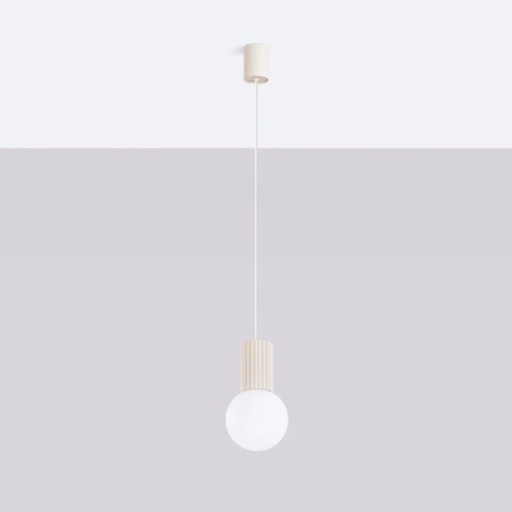Pendant lamp HALO 1 beige